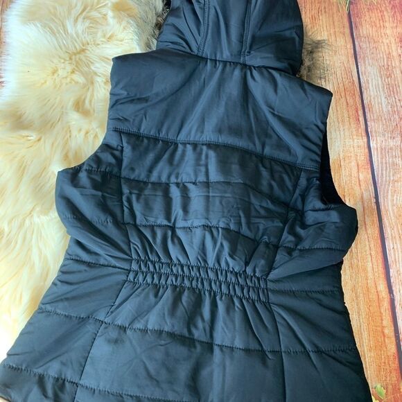 AEROPOSTALE PRINCE&FOX FULL ZIP  HOODED PARKA VEST - Picture 6 of 9